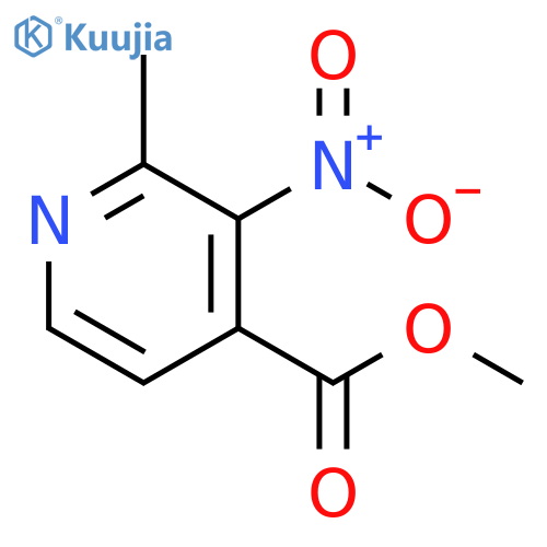 methyl 2-methyl-3-nitropyridine-4-carboxylate structure