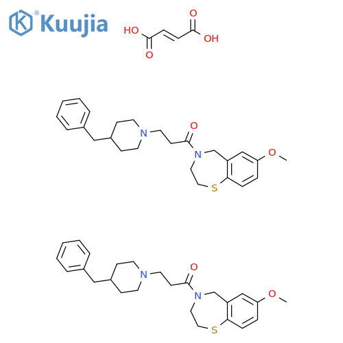 JTV-519 hemifumarate structure