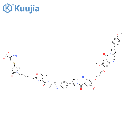 Vadastuximab talirine structure