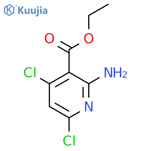 ethyl 2-amino-4,6-dichloronicotinate structure