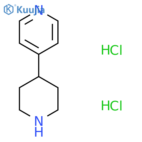 4-(Piperidin-4-YL)pyridine dihydrochloride structure