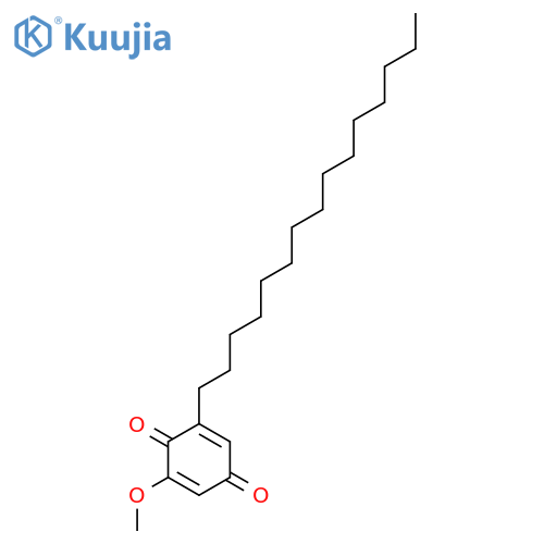 2,5-Cyclohexadiene-1,4-dione, 2-methoxy-6-pentadecyl- structure