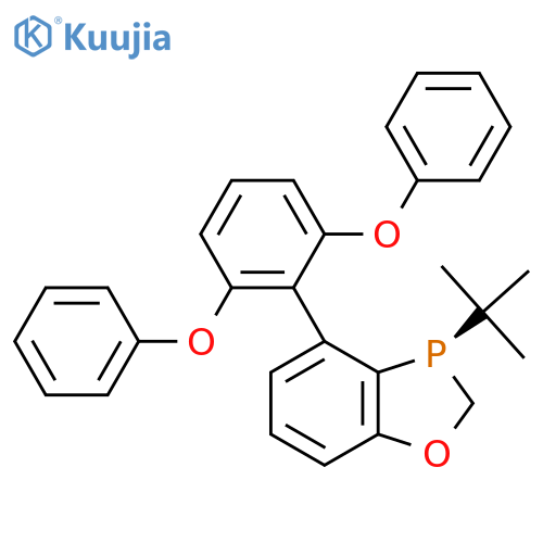 (R)-3-(tert-Butyl)-4-(2,6-diphenoxyphenyl)-2,3-dihydrobenzo[d][1,3]oxaphosphole structure