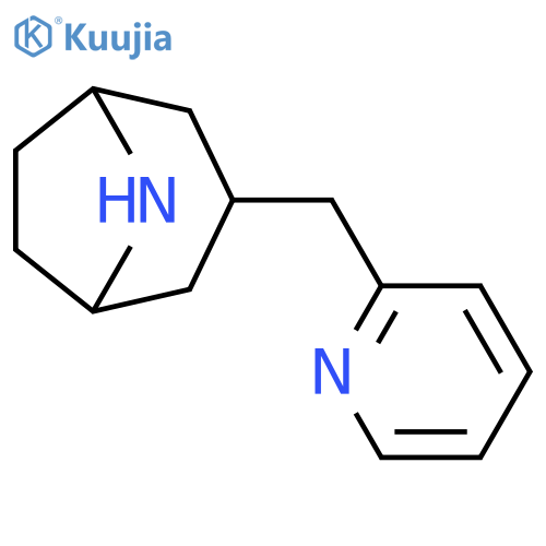 3-(pyridin-2-yl)methyl-8-azabicyclo3.2.1octane structure