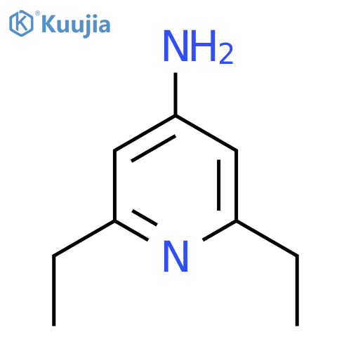 2,6-Diethylpyridin-4-amine structure