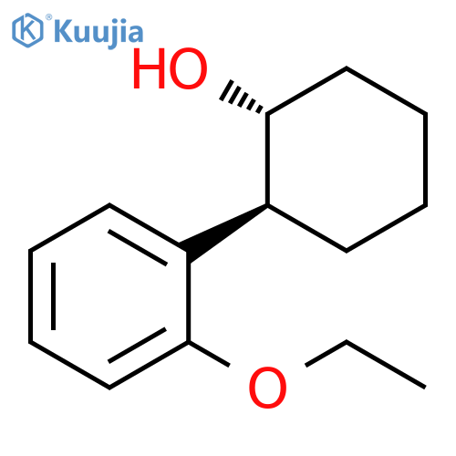 trans-2-(2-Ethoxyphenyl)cyclohexanol structure