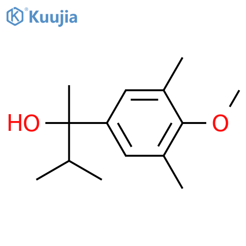2-(4-methoxy-3,5-dimethylphenyl)-3-methylbutan-2-ol structure