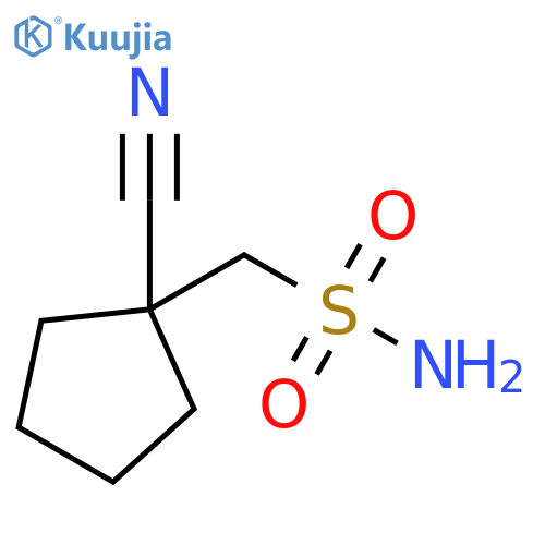(1-cyanocyclopentyl)methanesulfonamide structure