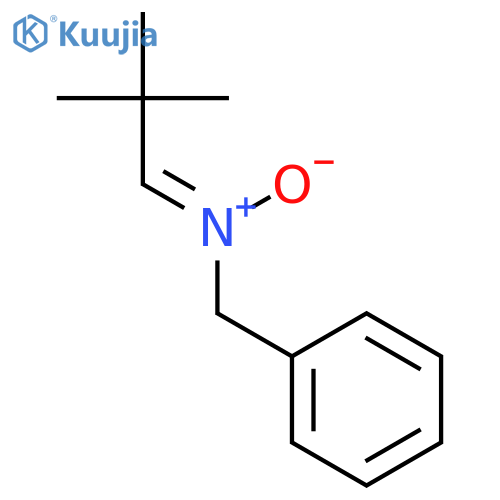 N-Benzyl-2,2-dimethylpropan-1-imine N-oxide structure