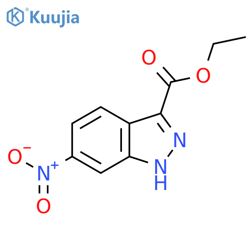 Ethyl 6-nitro-1H-indazole-3-carboxylate structure