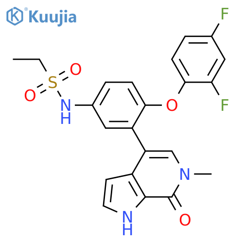 Mivebresib structure
