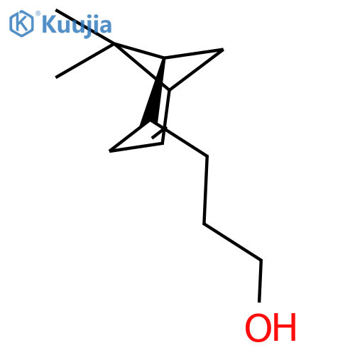 Bicyclo[3.1.1]hept-2-ene-2-propanol, 6,6-dimethyl-, (1R)- structure
