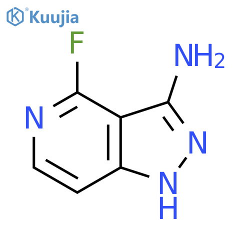4-fluoro-1H-pyrazolo4,3-cpyridin-3-amine structure