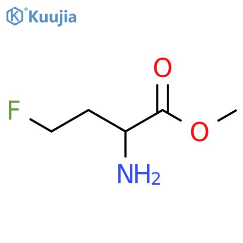 methyl 2-amino-4-fluorobutanoate structure