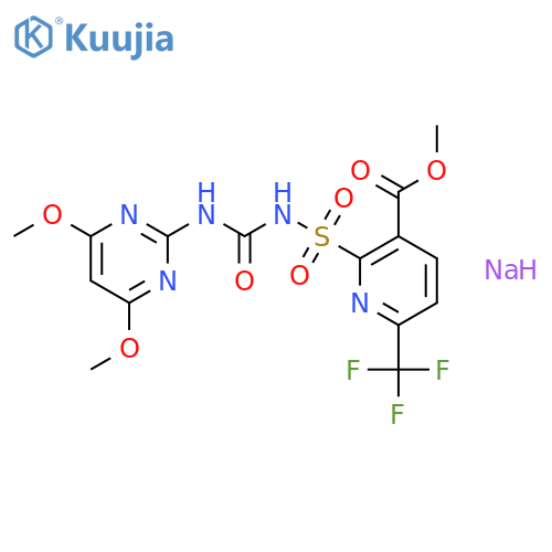 Flupyrsulfuron-methyl sodium structure
