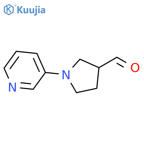 1-(pyridin-3-yl)pyrrolidine-3-carbaldehyde structure
