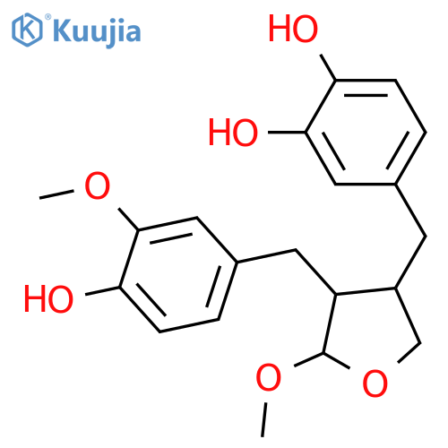9,9'-Epoxy-8,8'-lignan-3,3',4,4',9-pentol; (8R,8'R,9R)-form, 3,9-Di-Me ether structure