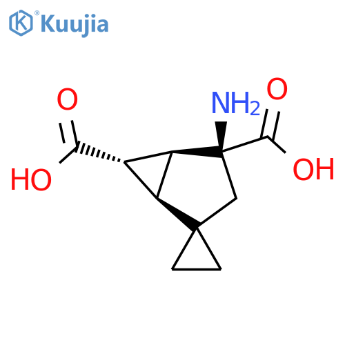 (1r,4s,5s,6s)-4-Aminospiro[bicyclo[3.1.0]hexane-2,1'-Cyclopropane]-4,6-Dicarboxylic Acid structure