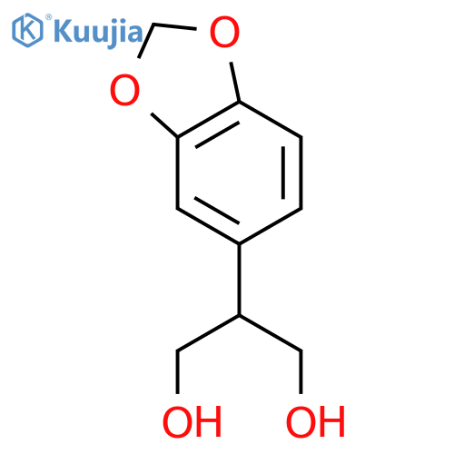 1,3-Propanediol,2-(1,3-benzodioxol-5-yl)- structure
