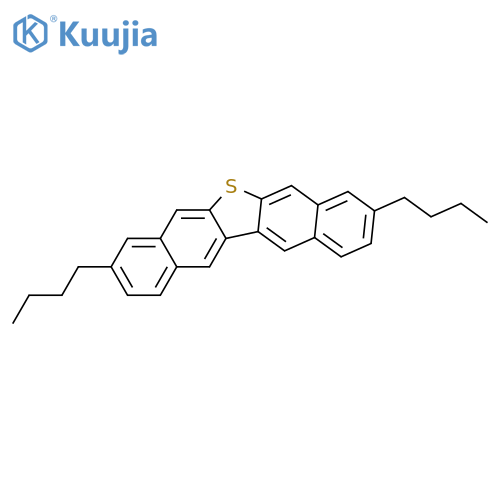 Dinaphtho[2,3-b:2′,3′-d]thiophene, 3,9-dibutyl- structure