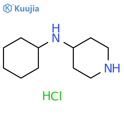 N-Cyclohexylpiperidin-4-amine dihydrochloride structure