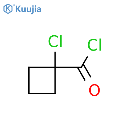 1-chlorocyclobutane-1-carbonyl chloride structure