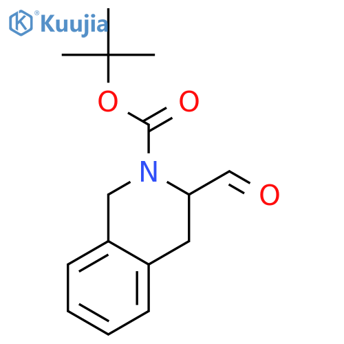 (S)-2-Boc-3-Formyl-1,2,3,4-Tetrahydroisoquinoline structure