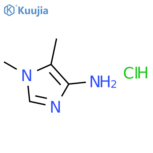 4-Amino-1,5-dimethylimidazole Hydrochloride structure
