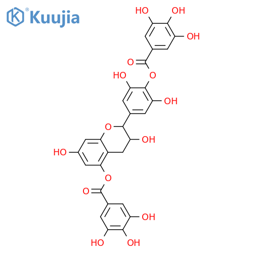 3,3',4',5,5',7-Hexahydroxyflavan; (2S,3R)-form, 4',5-Bis-O-(3,4,5-trihydroxybenzoyl) structure