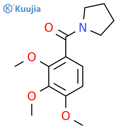 1-(2,3,4-Trimethoxybenzoyl)pyrrolidine structure