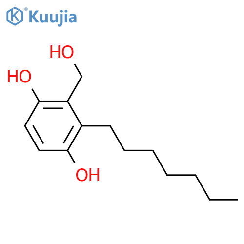 2-(1-Heptenyl)-3-(hydroxymethyl)-1,4-benzenediol; (E)-form, 1',2'-Dihydro structure
