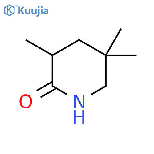 3,5,5-trimethylpiperidin-2-one structure