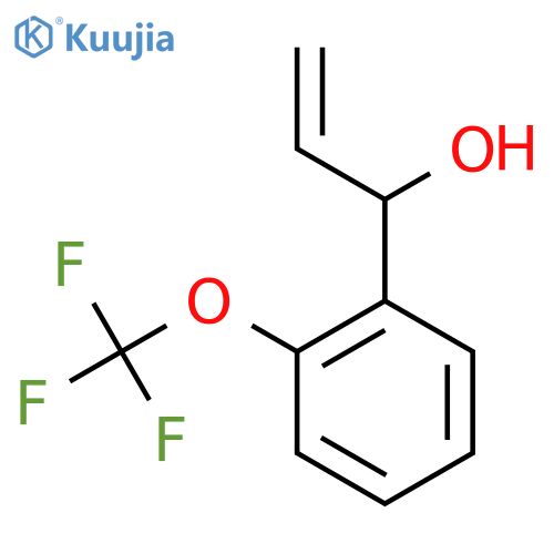 1-2-(trifluoromethoxy)phenylprop-2-en-1-ol structure