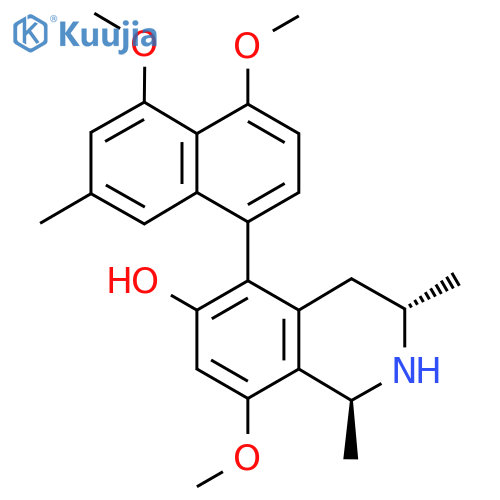 Ancistrobrevine B structure