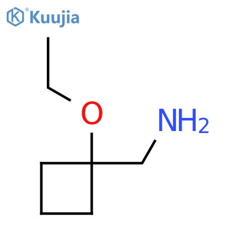 (1-Ethoxycyclobutyl)methanamine structure