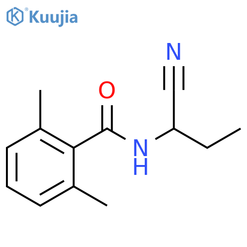 N-(1-Cyanopropyl)-2,6-dimethylbenzamide structure