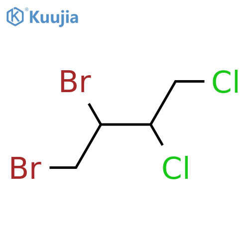 Butane, 1,2-dibromo-3,4-dichloro- structure