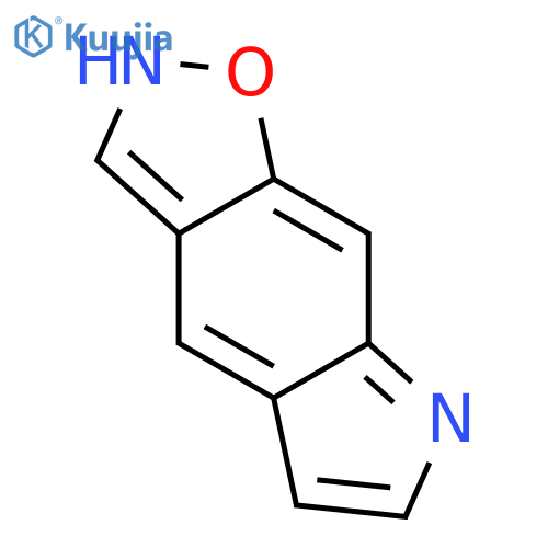 2H-Pyrrolo[3,2-f]-1,2-benzisoxazole(9CI) structure