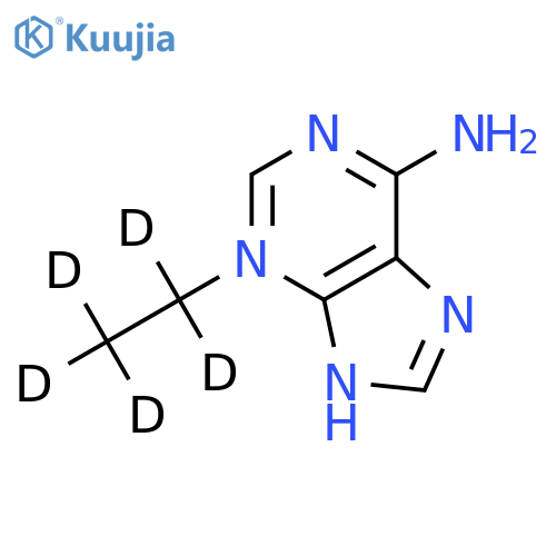 3-Ethyl Adenine-d5 (2% d0) structure