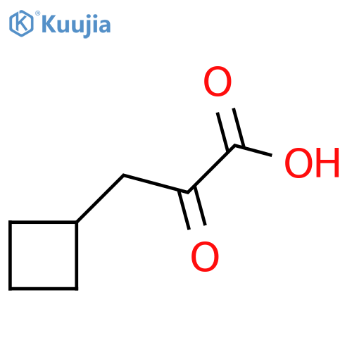 3-cyclobutyl-2-oxopropanoic acid structure
