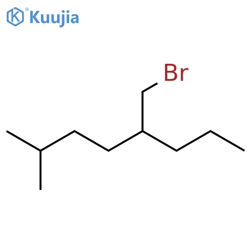 Octane, 5-(bromomethyl)-2-methyl- structure