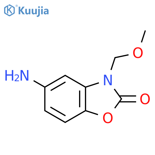5-Amino-3-(methoxymethyl)-2,3-dihydro-1,3-benzoxazol-2-one structure
