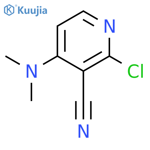 2-Chloro-4-(dimethylamino)nicotinonitrile structure