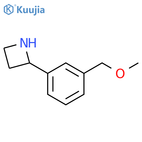 2-3-(methoxymethyl)phenylazetidine structure
