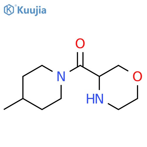 (4-Methyl-piperidin-1-yl)-morpholin-3-yl-methanone structure
