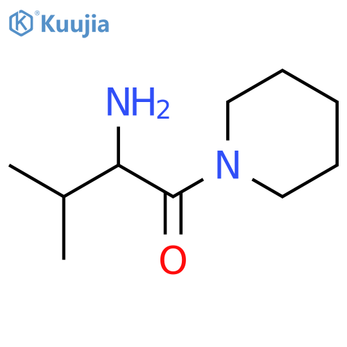 [(1S)-2-methyl-1-(piperidin-1-ylcarbonyl)propyl]amine structure