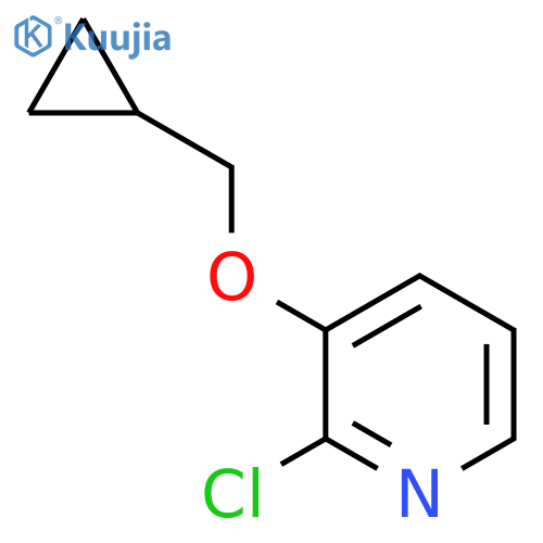 2-Chloro-3-(cyclopropylmethoxy)pyridine structure