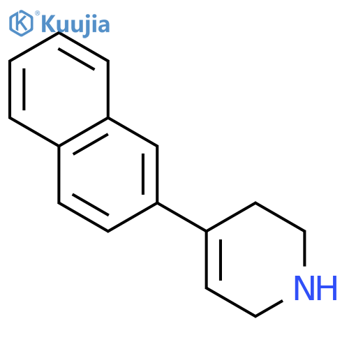 4-(naphthalen-2-yl)-1,2,3,6-tetrahydropyridine structure