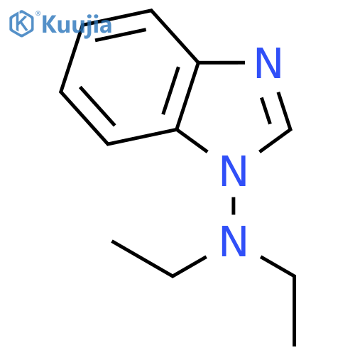 1H-Benzimidazol-1-amine,N,N-diethyl- structure