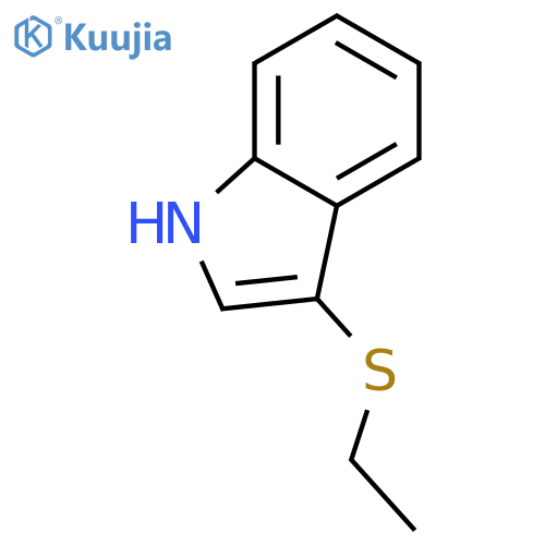 1H-Indole,3-(ethylthio)- structure
